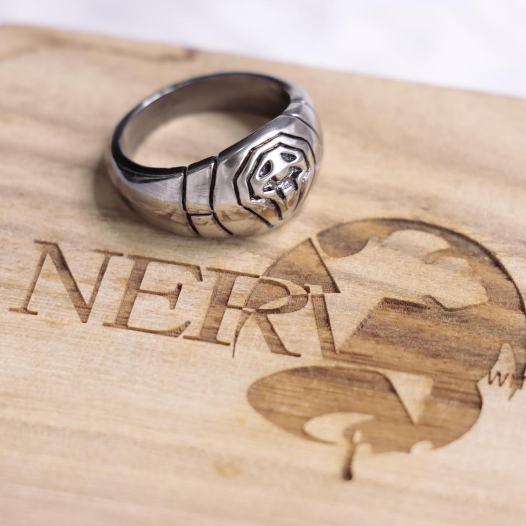 希少！エヴァンゲリオン シルバーリング 15号 ゼルエル 木製化粧箱