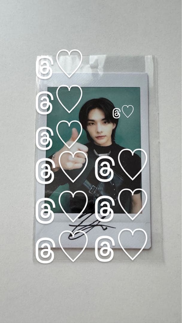 StrayKids スキズ　ヒョンジン　直筆サイン入りチェキ