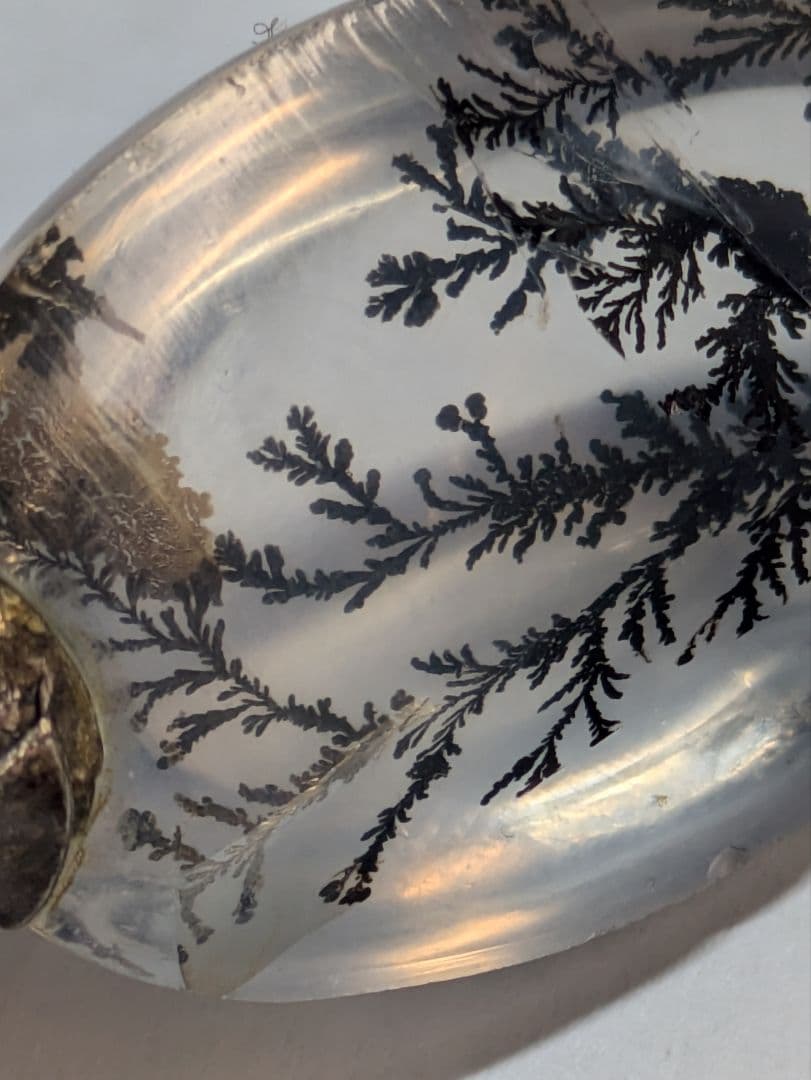 デンドリティッククォーツ ペンダントトップ ビンテージ デンドライト