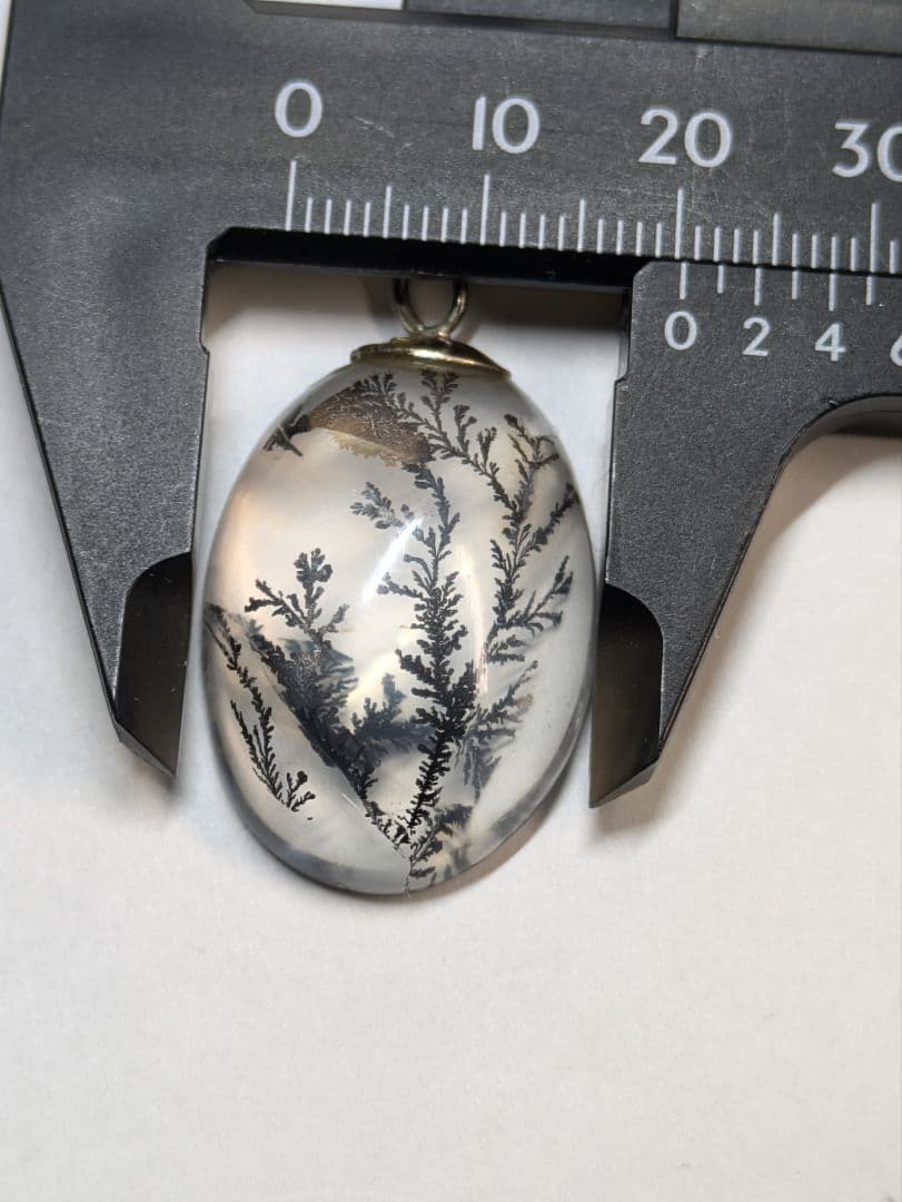 デンドリティッククォーツ ペンダントトップ ビンテージ デンドライト