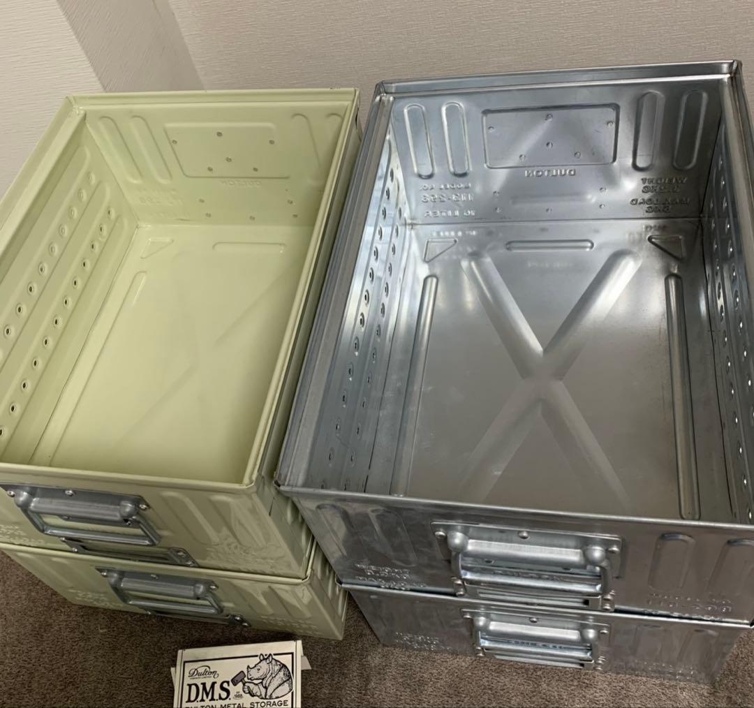 DULTON D.M.S \"GARAGE\" 16L IVORY 2個　おまけ付き