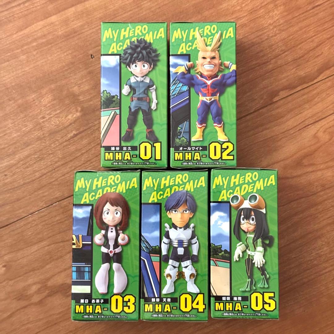 僕のヒーローアカデミア ワールドコレクタブルフィギュア 5体セット