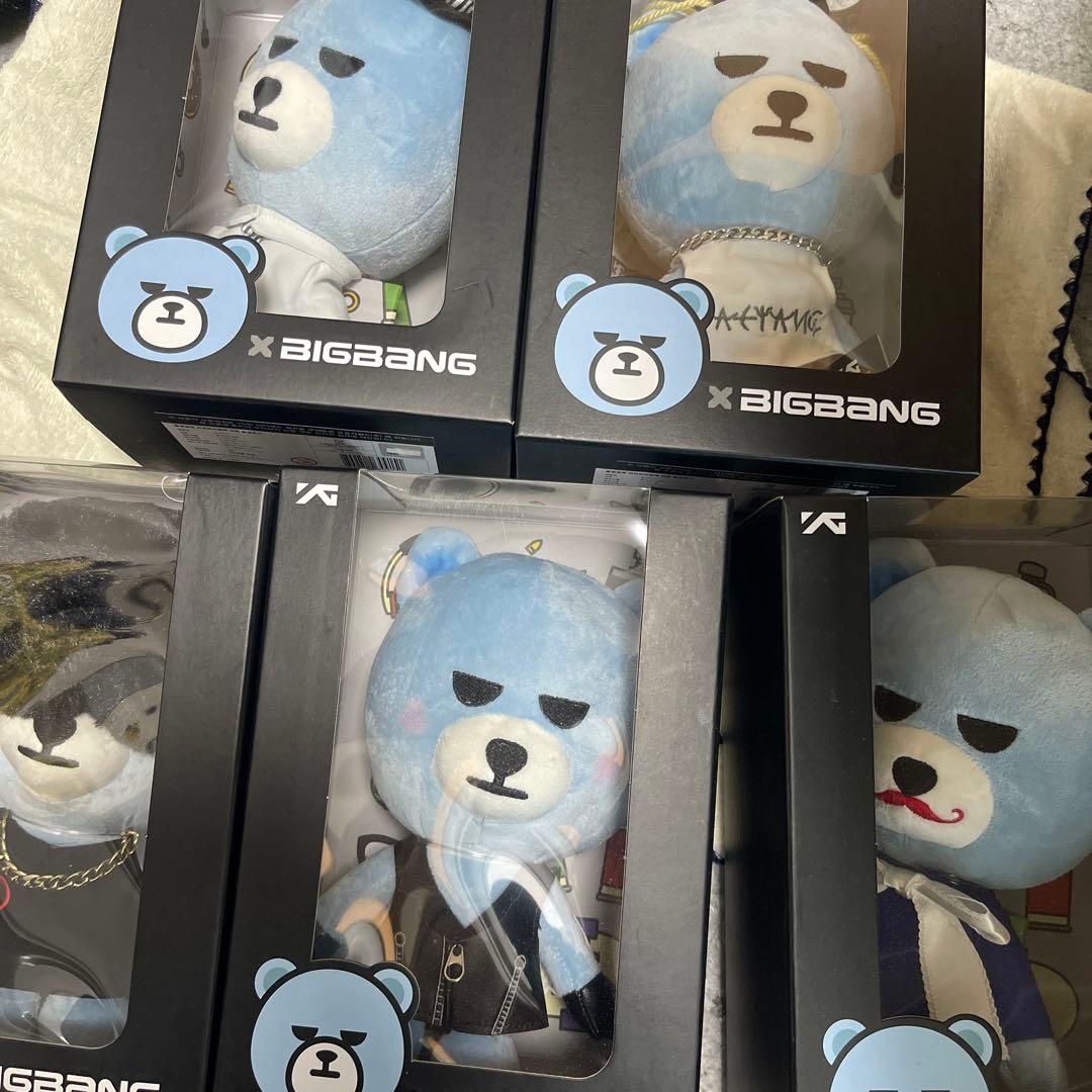 BIGBANG KRUNK ぬいぐるみ5体セット初期 レア美品 - メルカリ