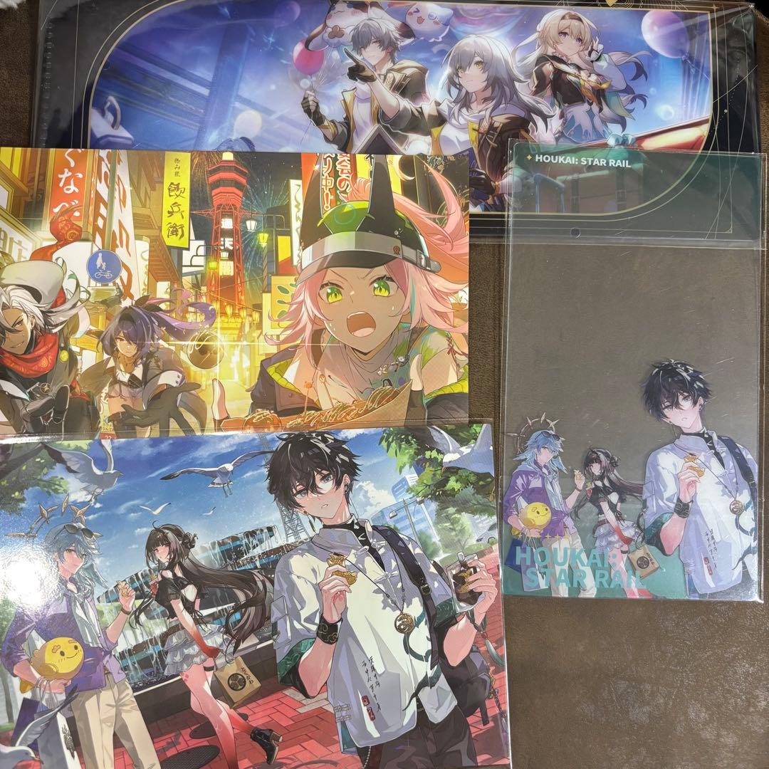 崩壊スターレイル ポップアップ 名古屋 2024 特典 原神』と『崩壊スターレイル』のPOP UP TOUR 2024のグッズ情報が公開