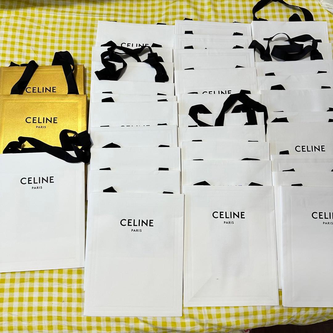 CELINE ショッパー 紙袋　ショップ袋 CELINE セリーヌ ショッパー 紙袋 - メルカリ
