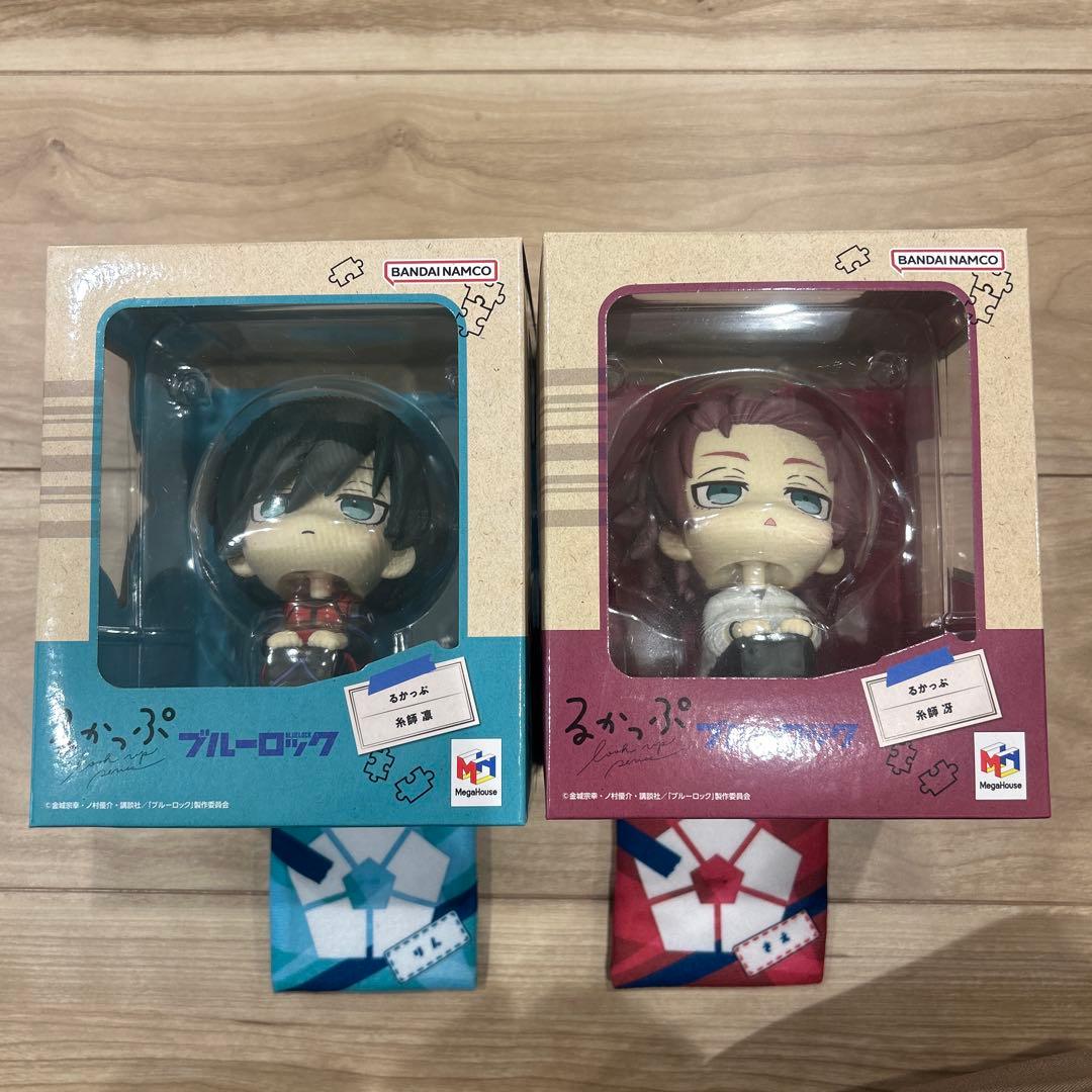 るかっぷ ブルーロック 糸師凛＆糸師冴 豪華セット オリジナルミニ座布団付き