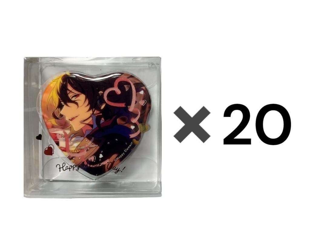 あんスタ ホワイトデーハート缶バッジ 朔間零まとめ売り
