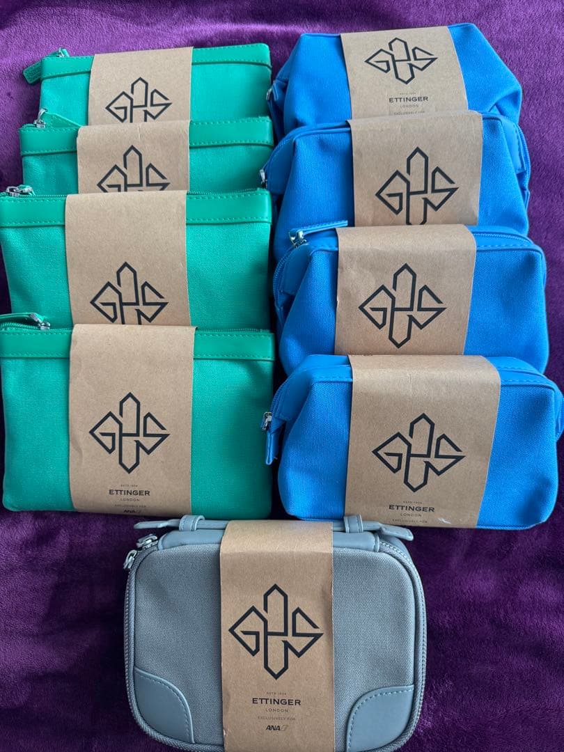 ANAビジネス•ファーストクラス ETTINGER アメニティセット ANA／航空会社のSDGsへの取り組み | 国際線ファーストクラス、ビジネス