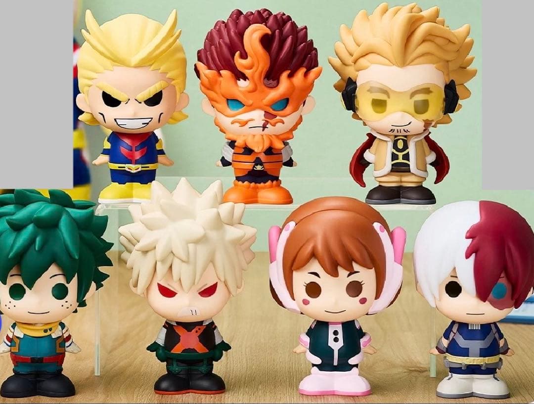 ヒロアカ 一番くじ 紡がれる想い F賞 SOFVICちゅ 全7種コンプセット