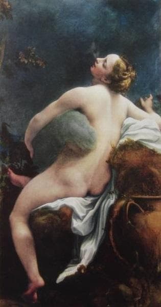 コレッジョ、【ゼウスとイーオ】希少豪華画集画、新品高級額・額装付、大判、状態良好