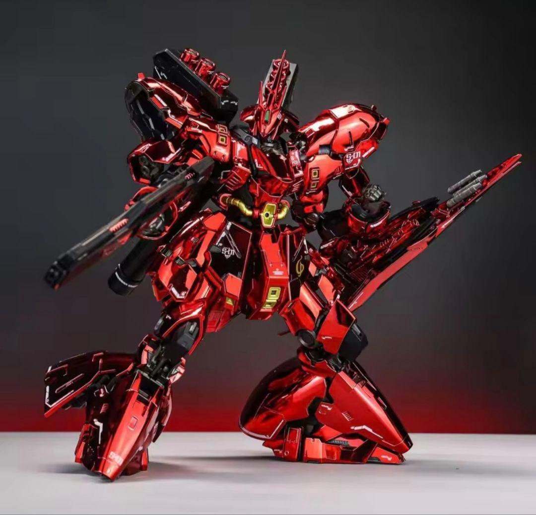 RG サザビー　メカニカルコアメッキ 新商品紹介】「RG 1/144 ガンダムベース限定 サザビー [メカニカルコア