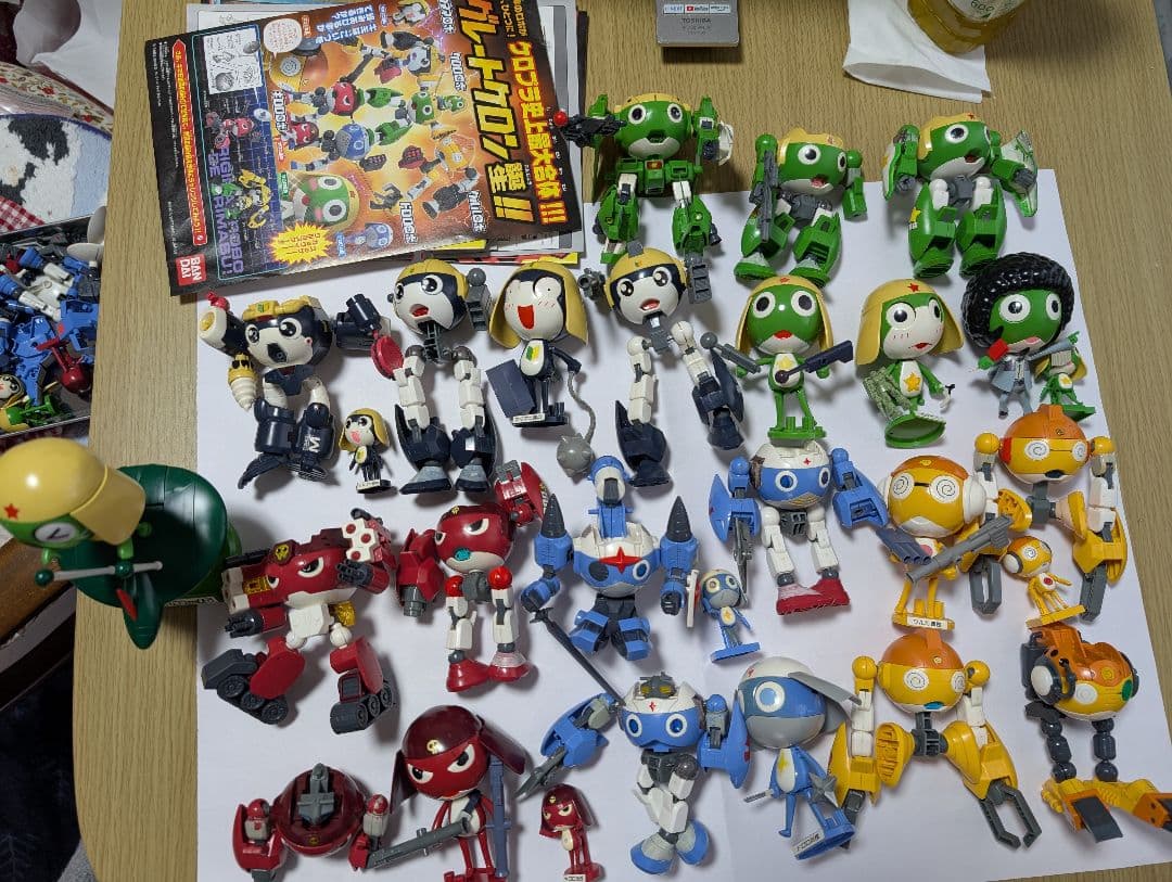 バンダイケロロ軍曹大量セットジャンク