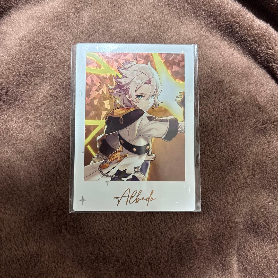 アルベド チェキ 原神 - メルカリ