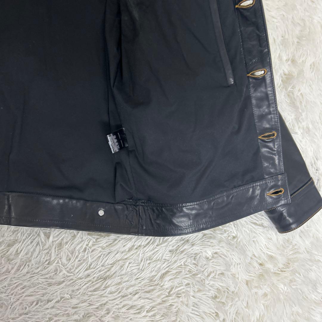 未使用級 STARKE HAUT ホースハイド レザー トラッカージャケット/L