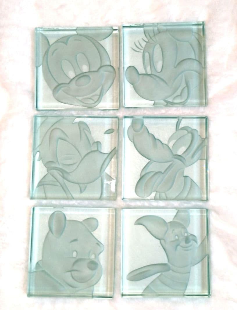 ディズニー エッチングガラス作品 ペーパーウェイト サイン入り 限定番号付 ディズニー エッチングガラス作品 ペーパーウェイト サイン入り 限定