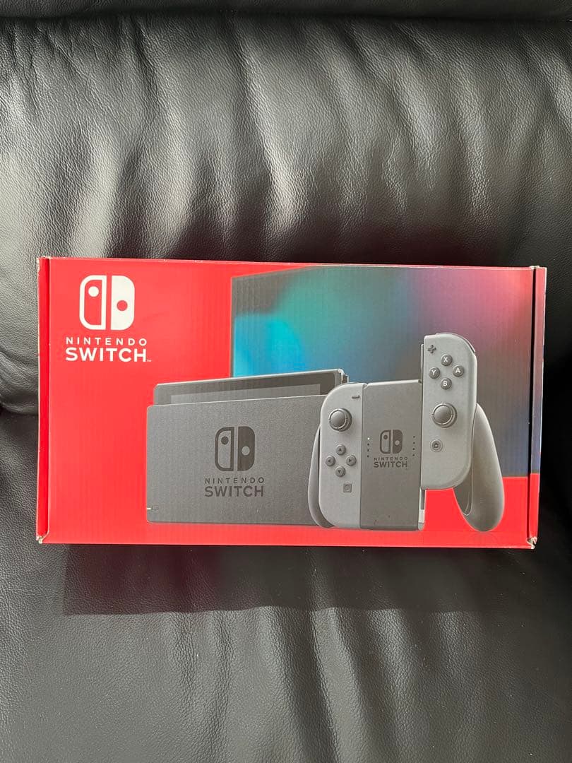 Nintendo Switch 本体 グレー micro sdカード128GB付