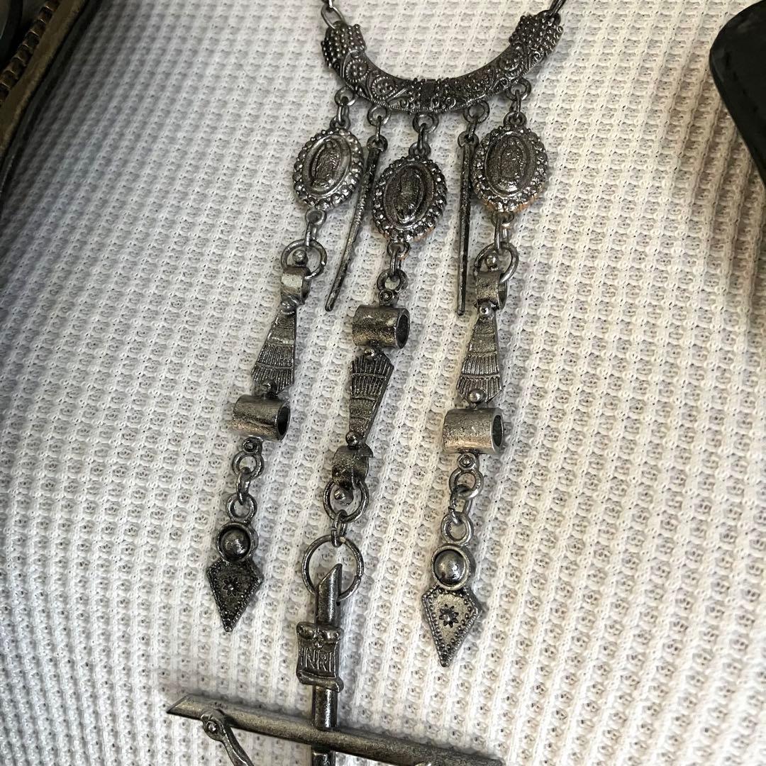 1点物】ジャンポールゴルチエ 磔刑 スリーマリア ネックレス 十字架