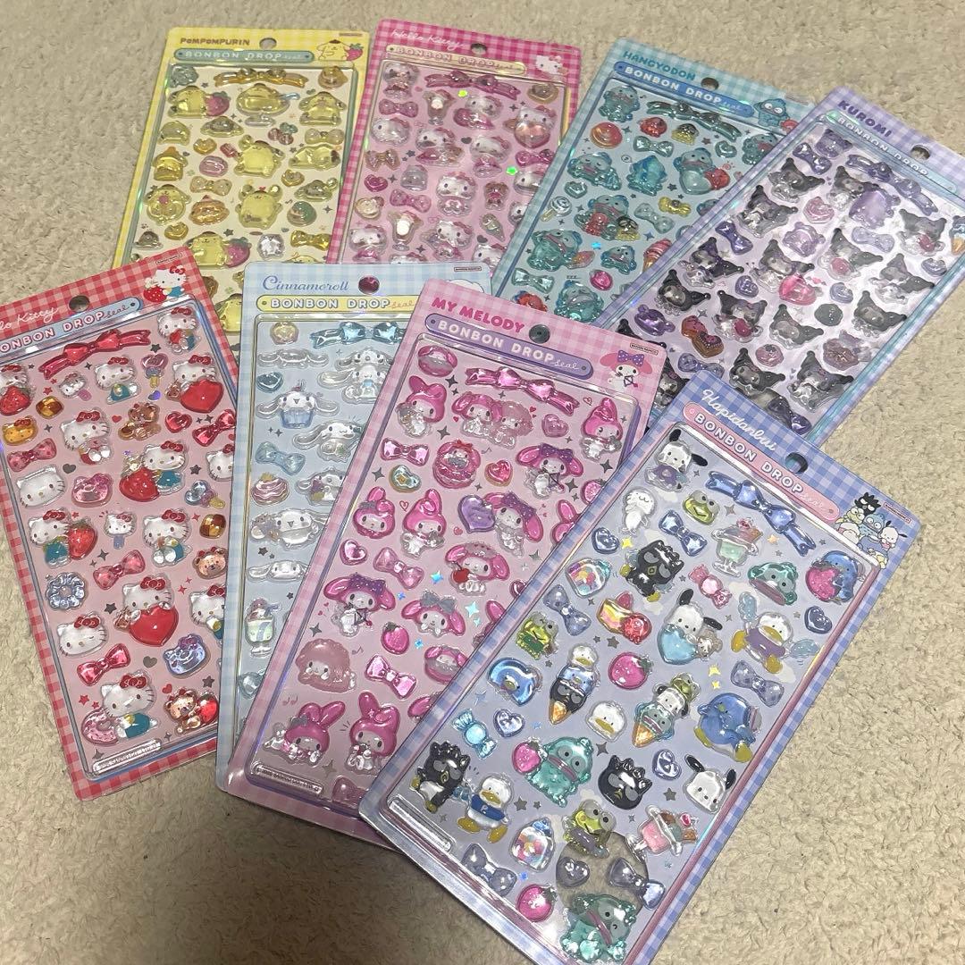 サンリオ ボンボンドロップシール 正規品