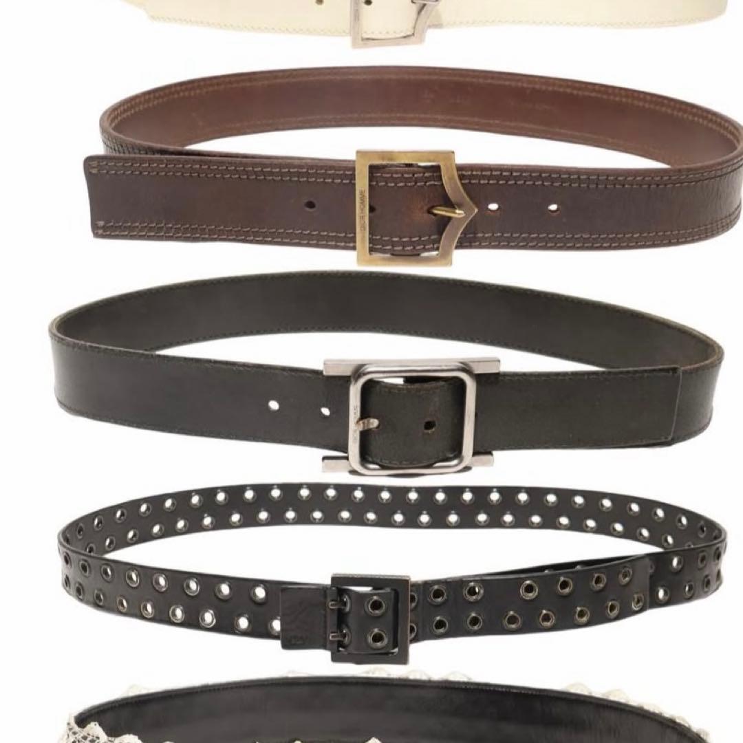 Dior homme】04ss Strip期 Studded belt - メルカリ