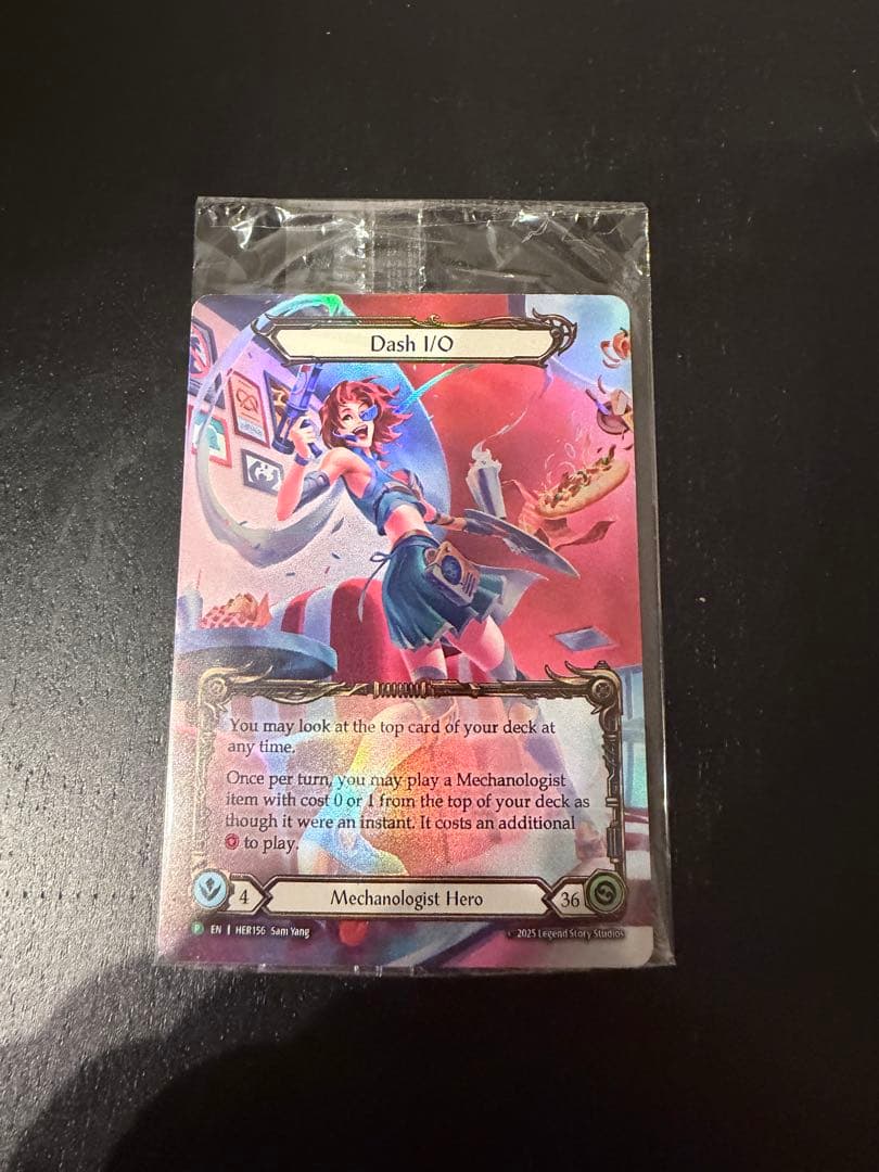 Dash I/O Rainbow Foilプロモ　英語版　未開封