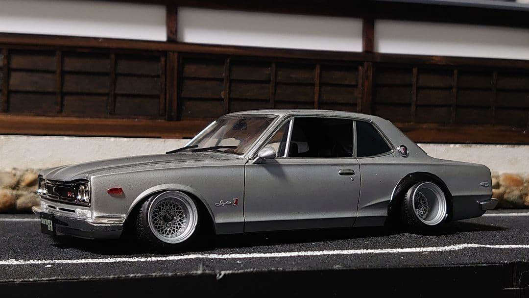 1/24 アオシマ ハコスカ 完成品