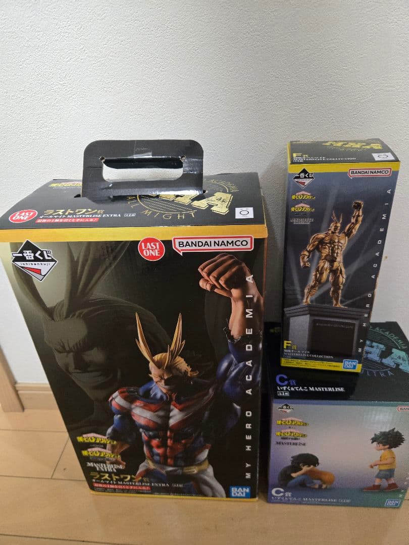 一番くじ　僕のヒーローアカデミア　相反する思い　ラストワン賞　オールマイトセット