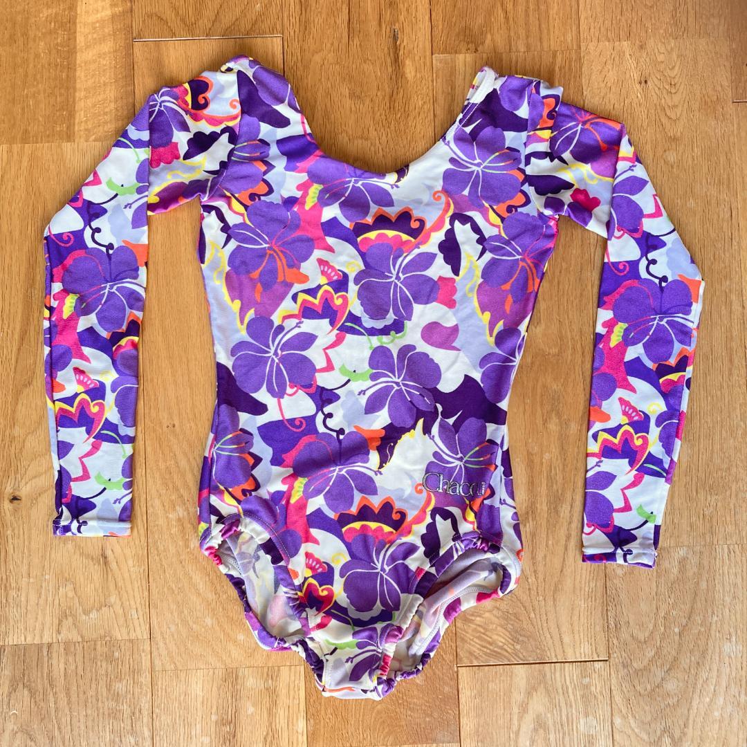 Chacott チャコット新体操 レオタード 140 長袖 練習着 器械体操