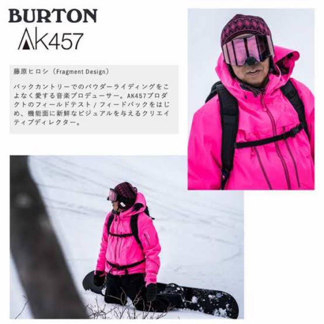 BURTON AK457 ピンクジャケット 藤原ヒロシ