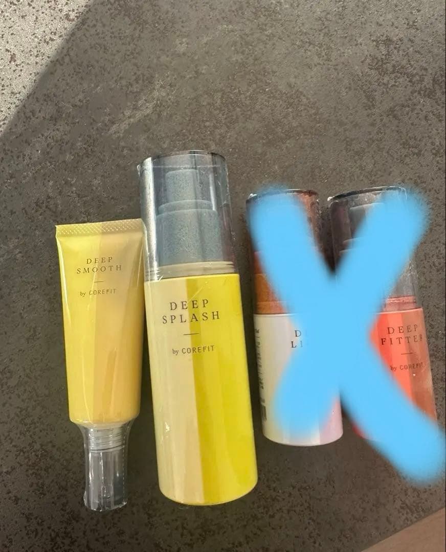 期間限定価格コアフィットCOREFIT スキンケア　ディープシリーズ　新品未開封