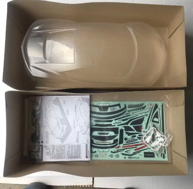 タミヤ 1/10RC NSX スペアボディセット 51586