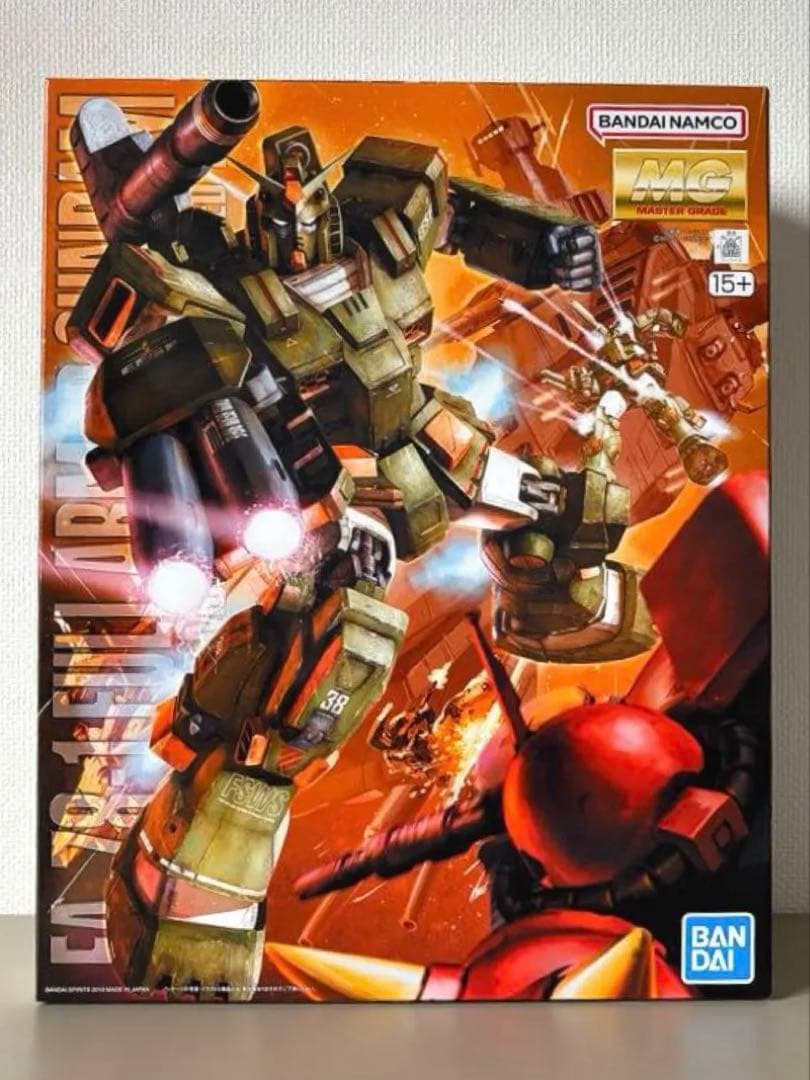 一部組立済み　MG 1/100　フルアーマー ガンダム msv