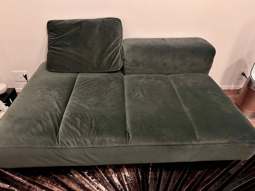 BOCONCEPT Amsterdam 2人用ソファ　ダスティーグリーン