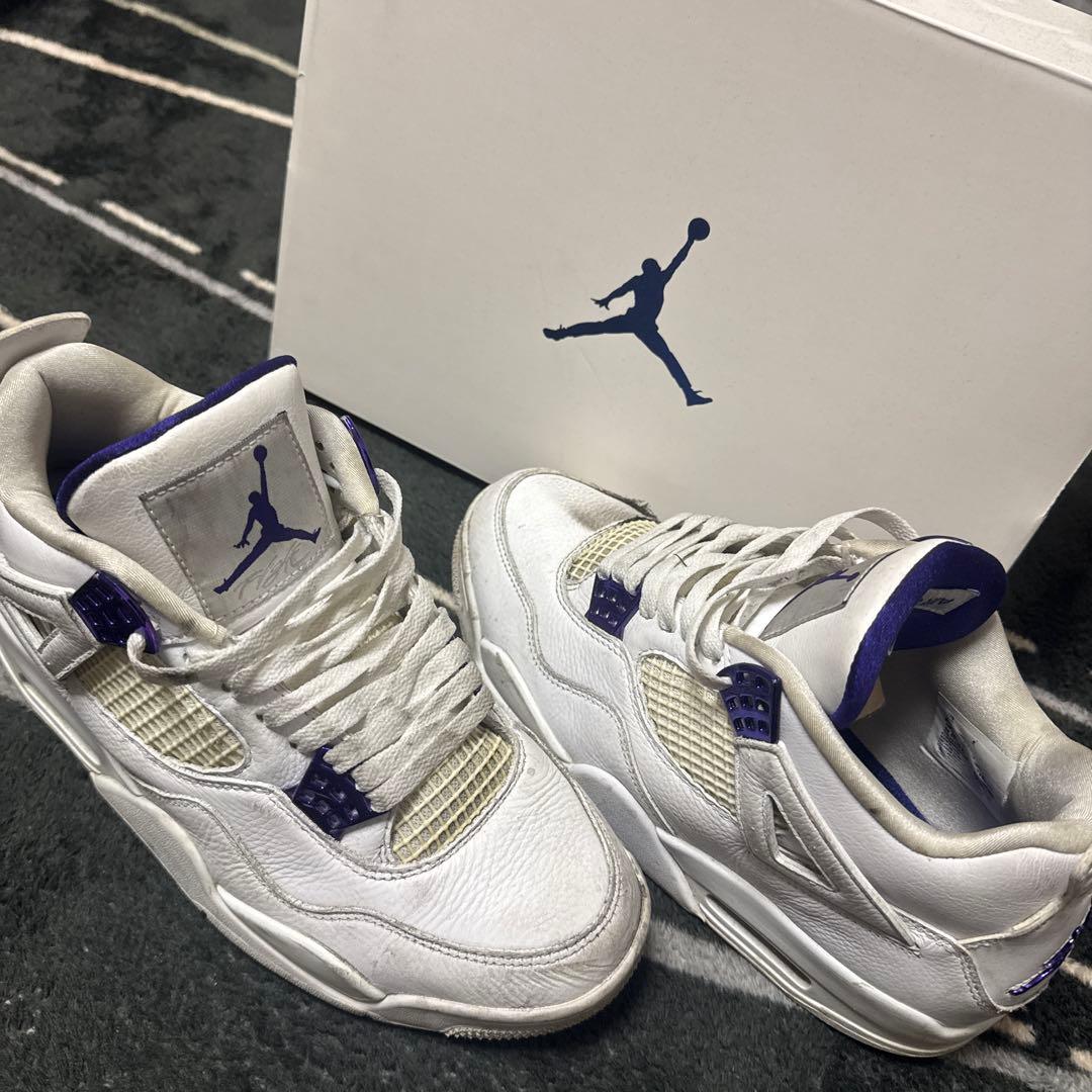 Air Jordan 4 メタリックパープル　26.5cm