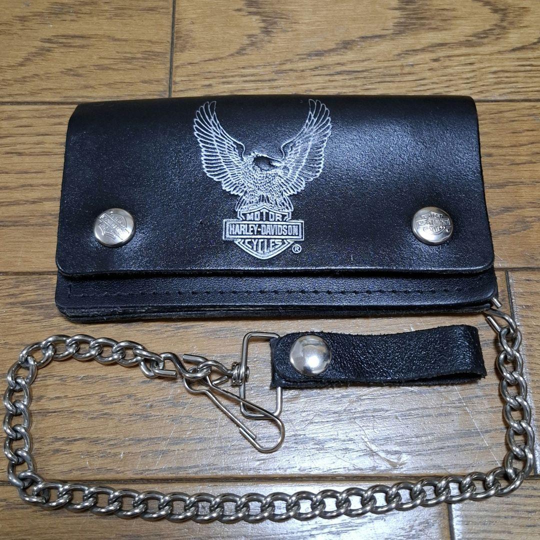 美品】HARLEY DAVIDSON ハーレーダビッドソン トラッカー 財布 - メルカリ