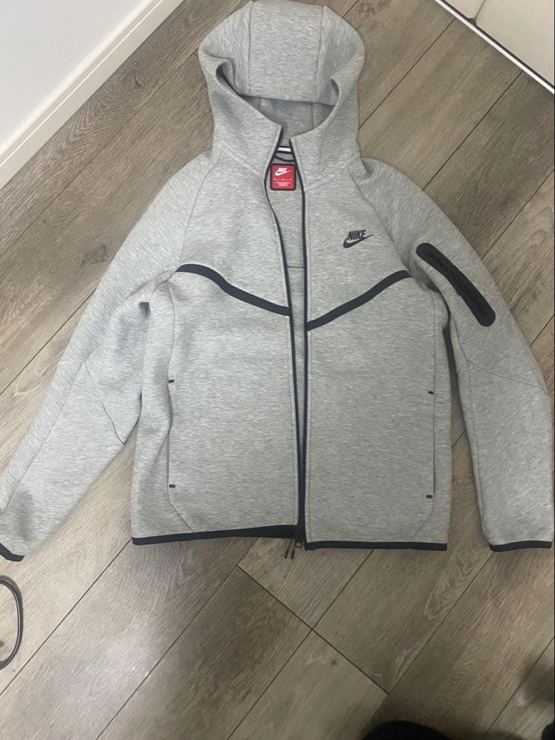 Nike テック　フリース　グレー パーカー Mサイズ 楽天市場】ナイキ Nike 【 Tech Fleece Full-Zip Hoodie Men's Grey