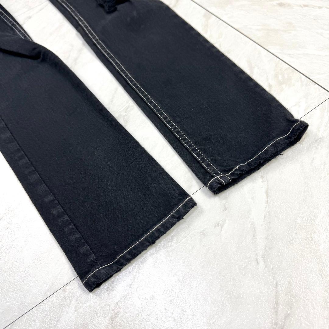 タグ付き LGB ルグランブルー ペイント スキニー ダメージ パンツ 25