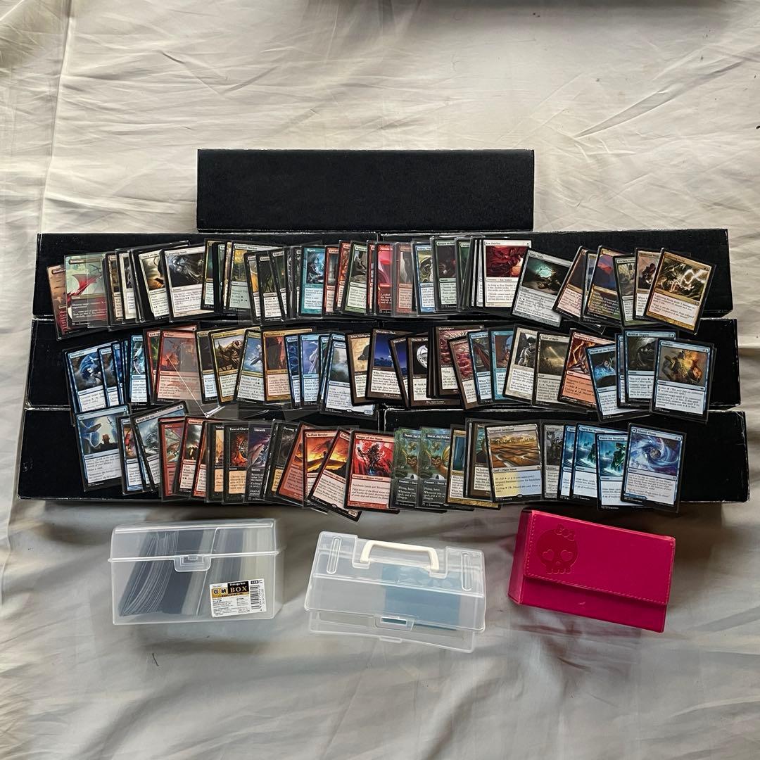 MTG 引退 モダンUR果敢 パウパー黒単信心 希少 サインド 優良カード