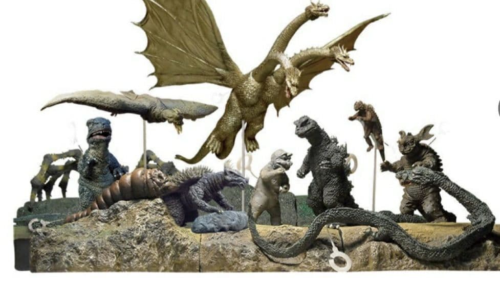 ゴジラ特撮大百科 怪獣総進撃 オーナメント 11体セット - メルカリ