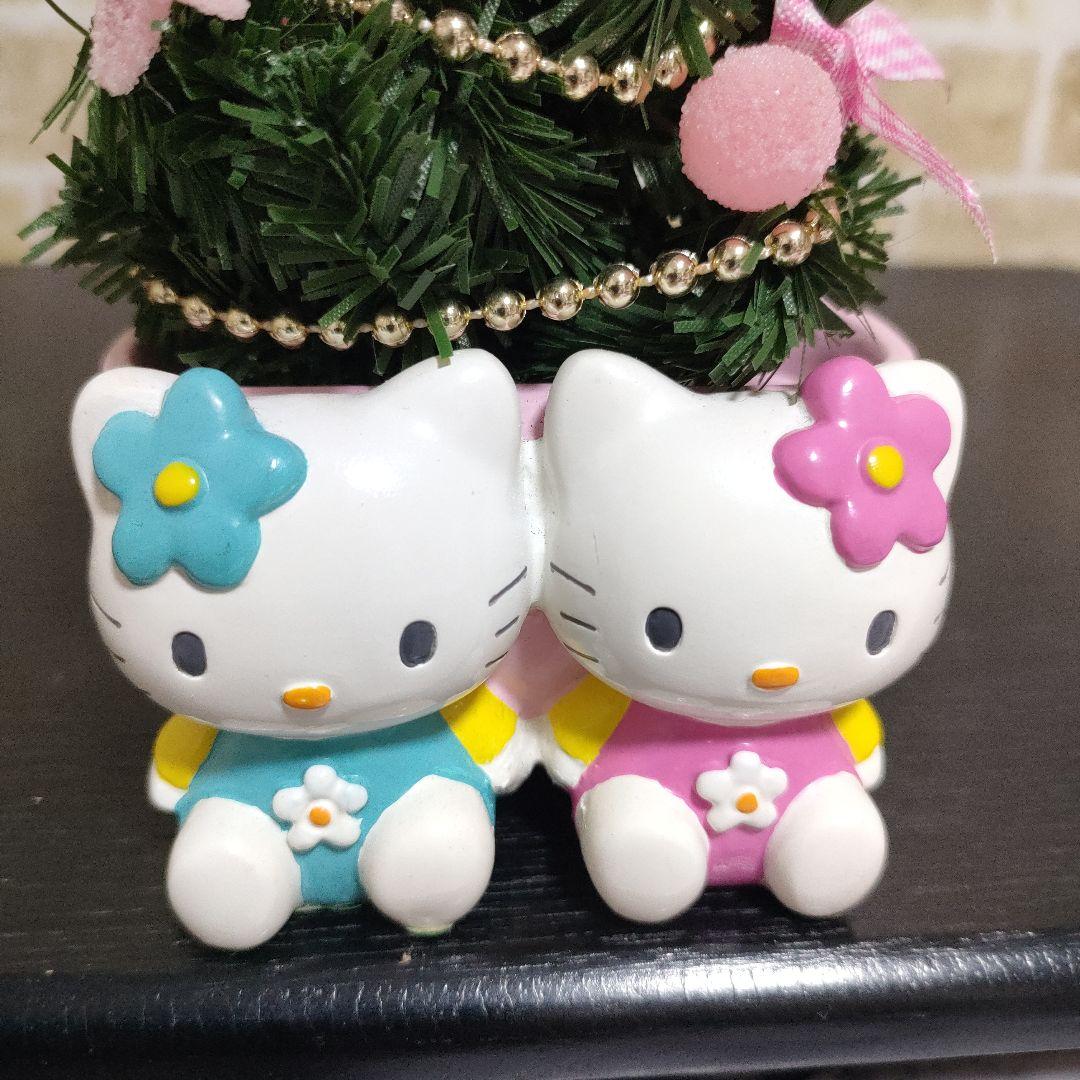 レア】サンリオ ハローキティ 陶器製 ミニクリスマスツリー - メルカリ