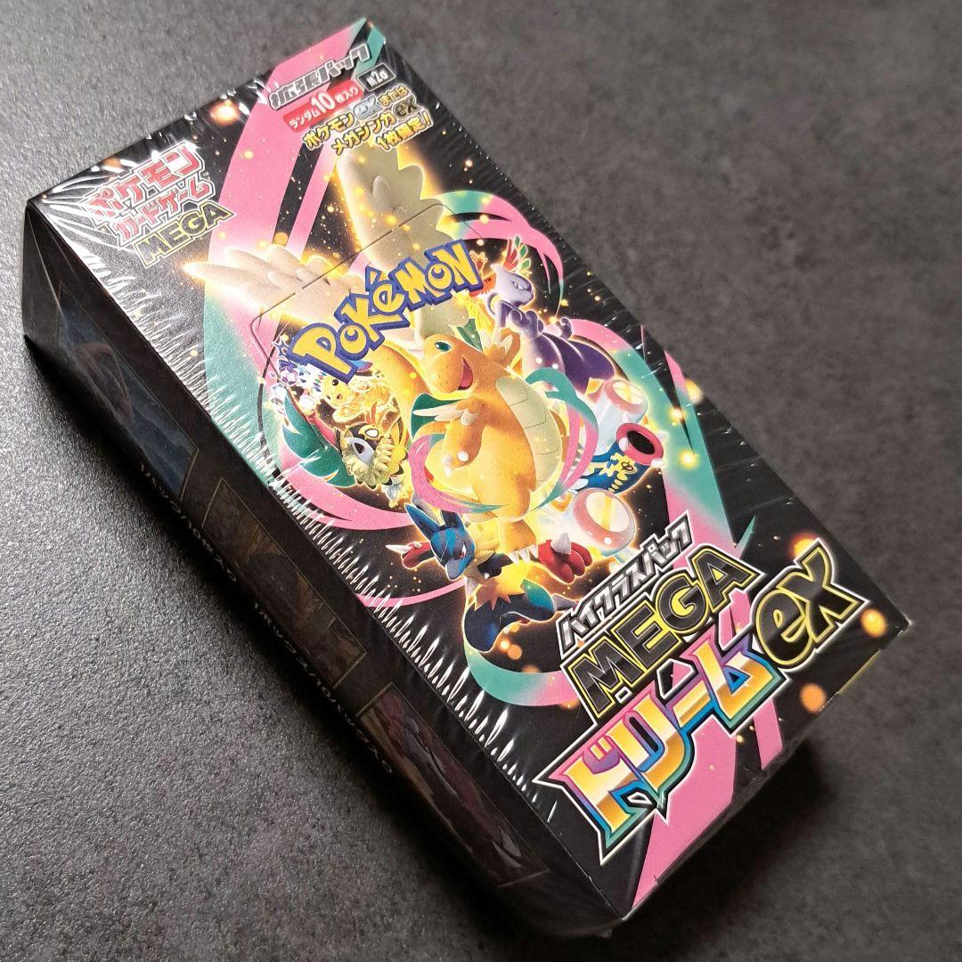 新品 ポケモンカード MEGA ドリームex 1BOX シュリンク付き - メルカリ