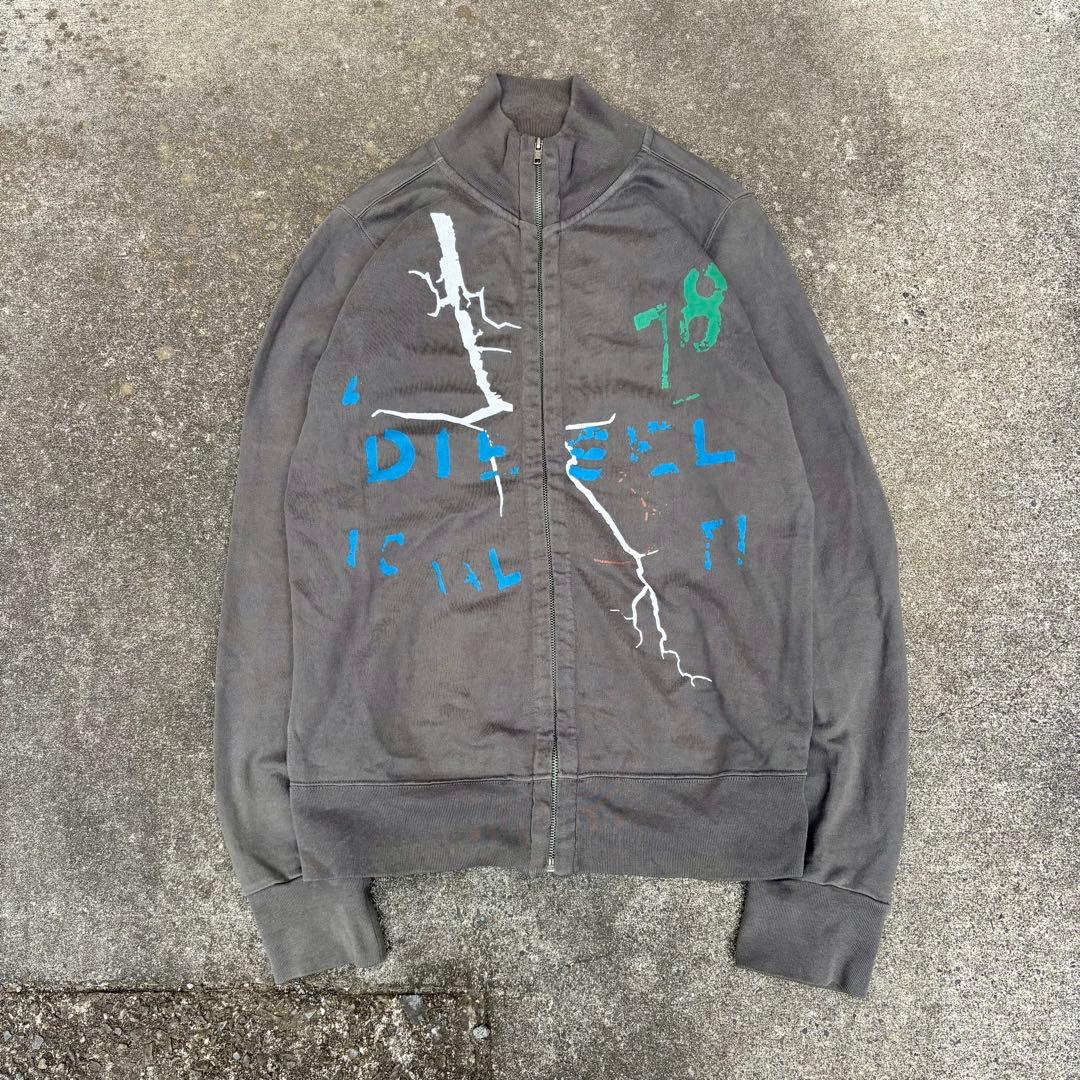 00s DIESEL トラックジャケット ジップ archive グランジ - メルカリ