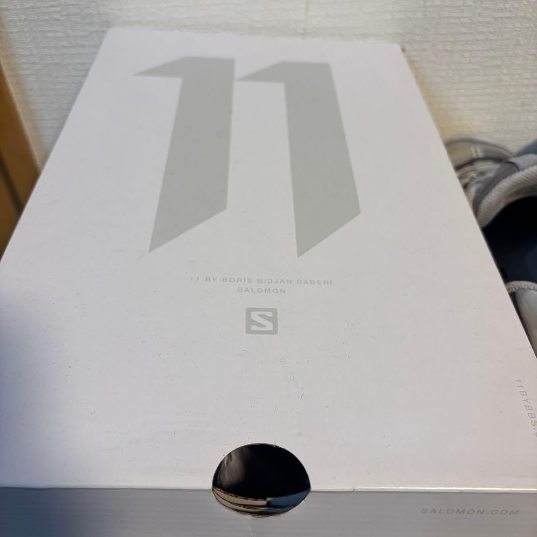 箱付き】11bybbs×salomon bamba5 ライトグレー - メルカリ