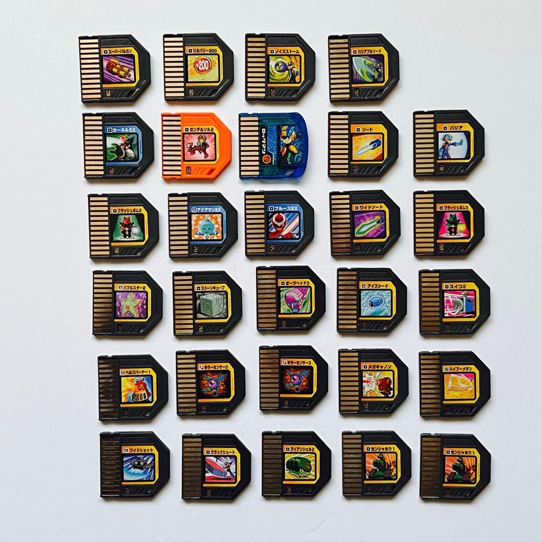 ロックマンエグゼ PET バトルチップ ガンデルソル 29枚 まとめ売り