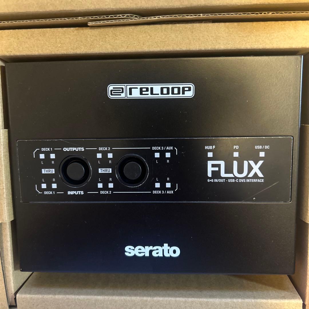 Reloop FLUX USB-Cオーディオインターフェース