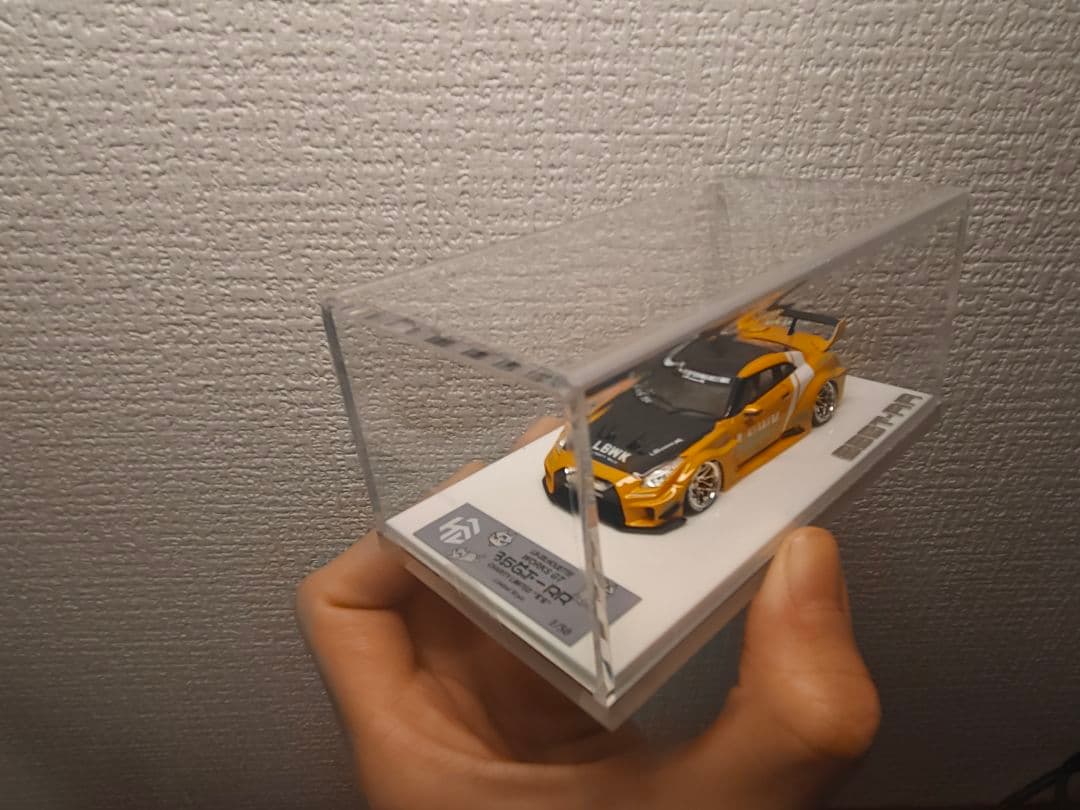 良番 LBWK 35GT-R 限定版 ミニカー 1/64スケール レジン製