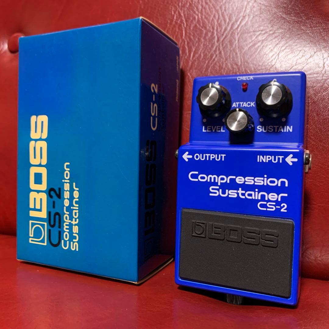 ★極上コンディション!★ 1985年製 BOSS CS-2 元箱付き 布袋寅泰☆