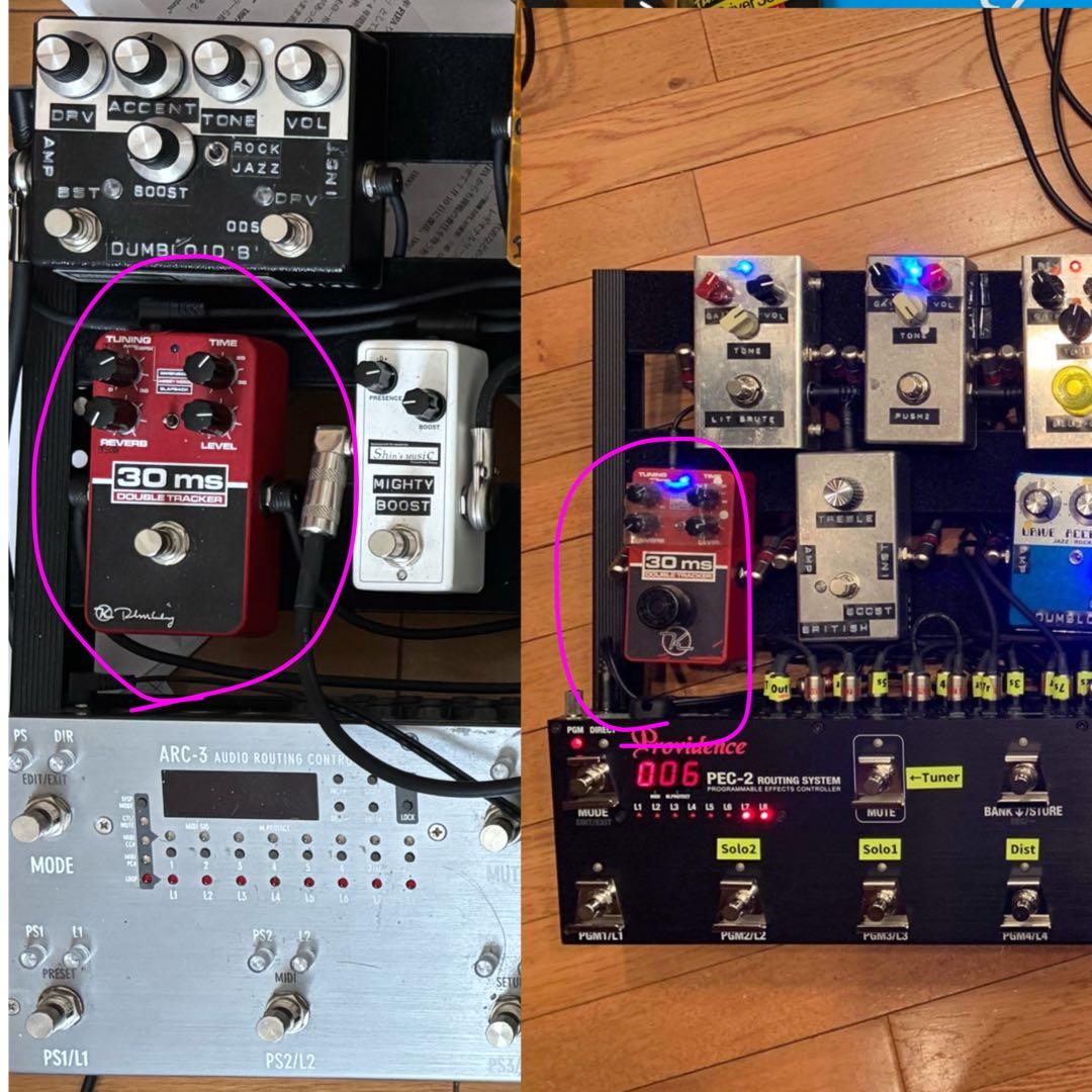 ギター Keeley 30ms DOUBLE TRACKER