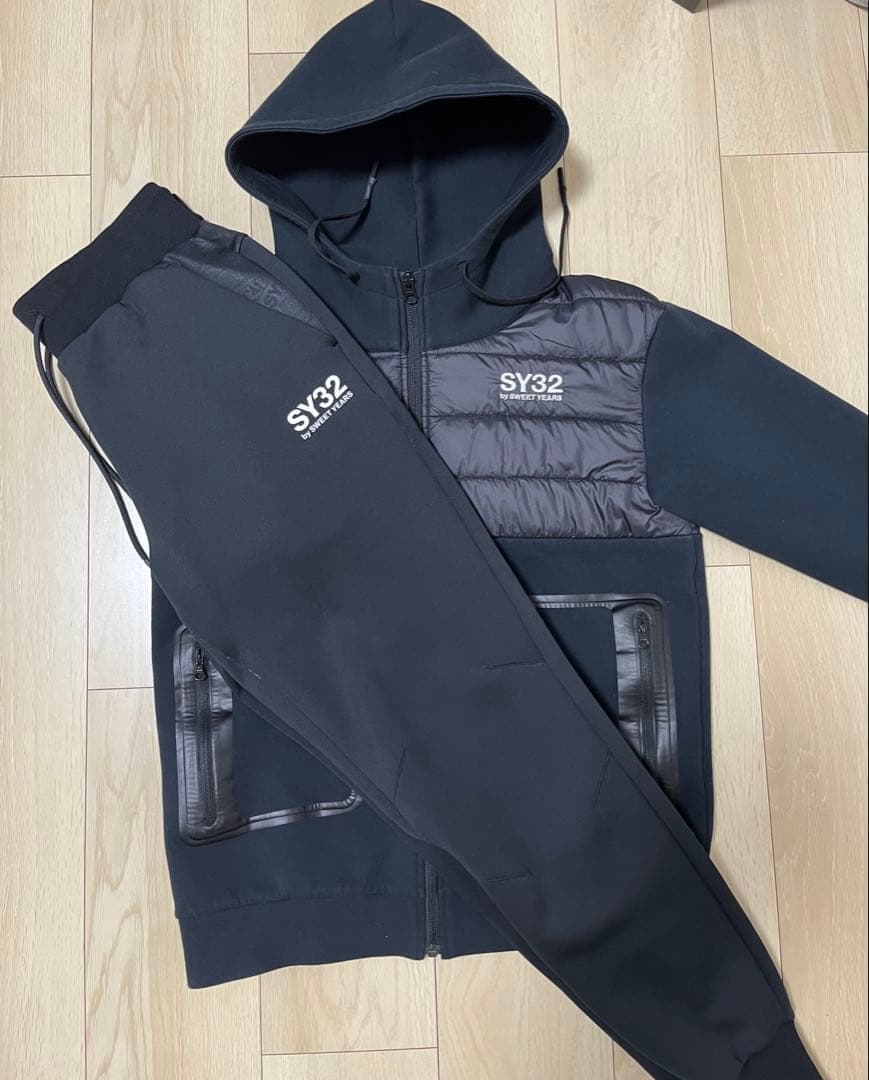 値下げ 美品 SY32 ブラック ジャージ上下セット