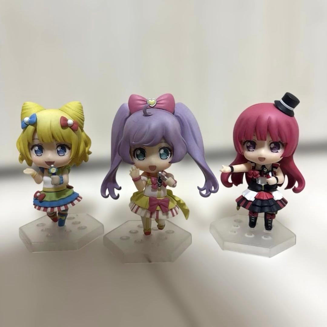 本体のみ プリパラ ねんどろいどこ〜で らぁら みれぃ そふぃ まとめ売り 中古