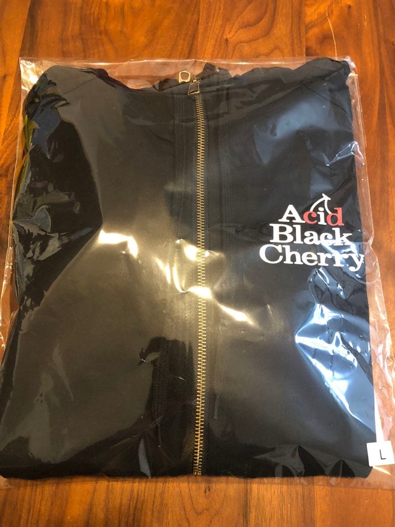 AcidBlackCherry パーカー 黒 Lサイズ ABCパーカー アシッドブラックチェリー Acid Black Cherry パーカー ABC - メルカリ